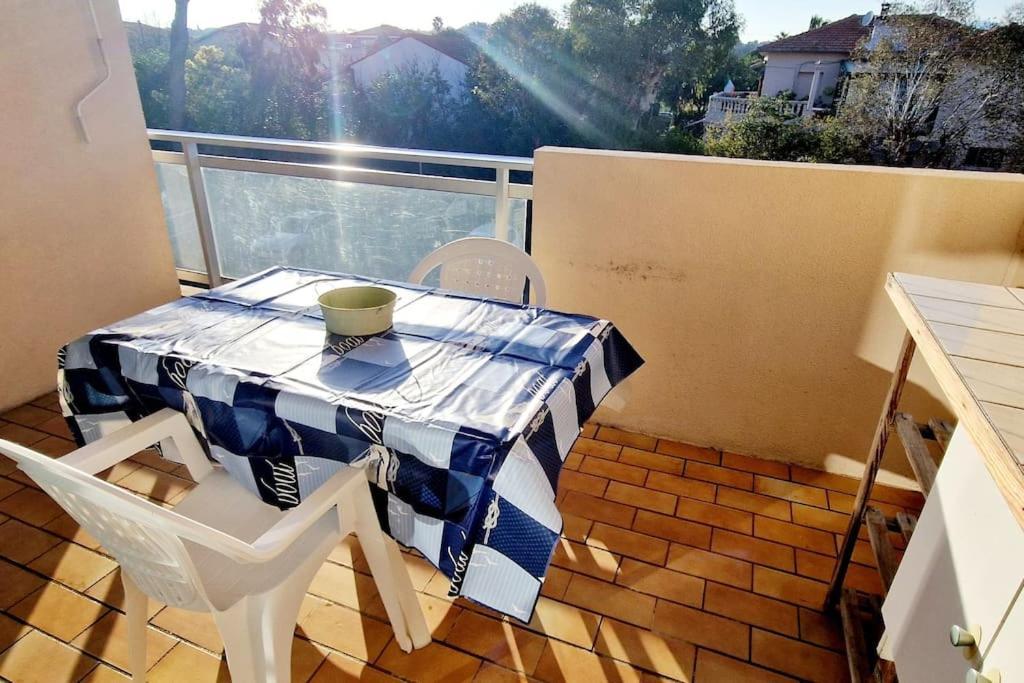 Studio Antibes Avec Piscine Exterior foto