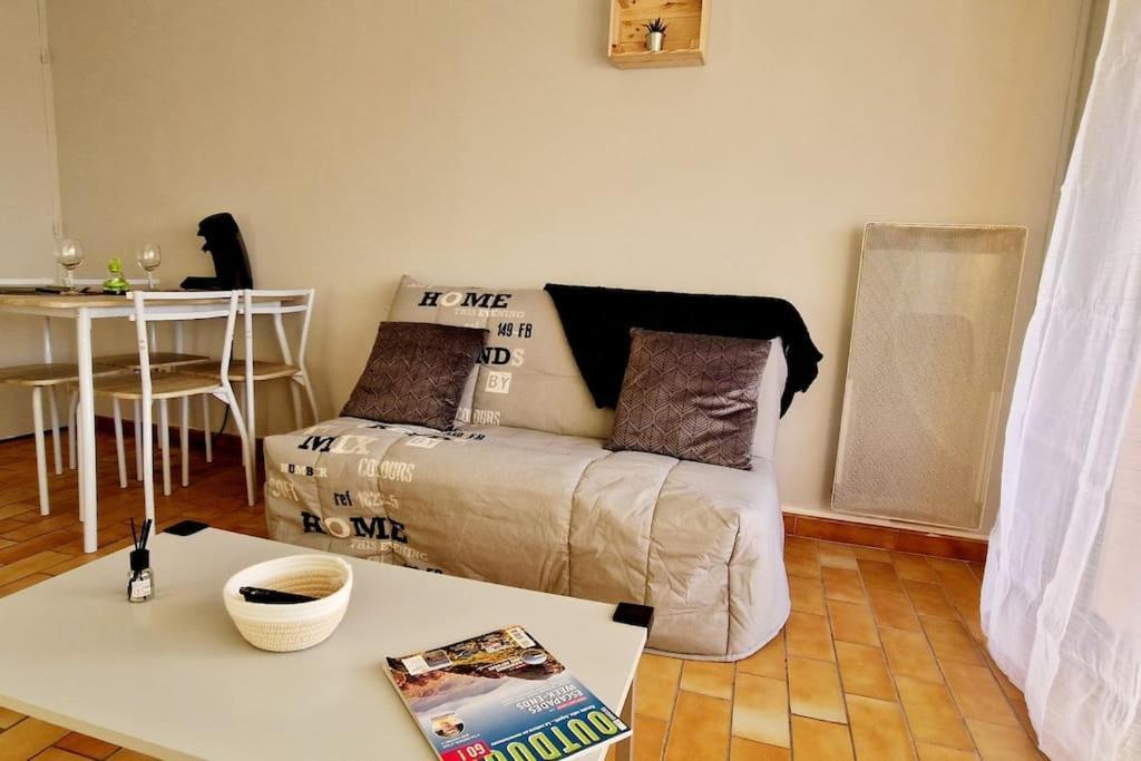 Studio Antibes Avec Piscine Exterior foto